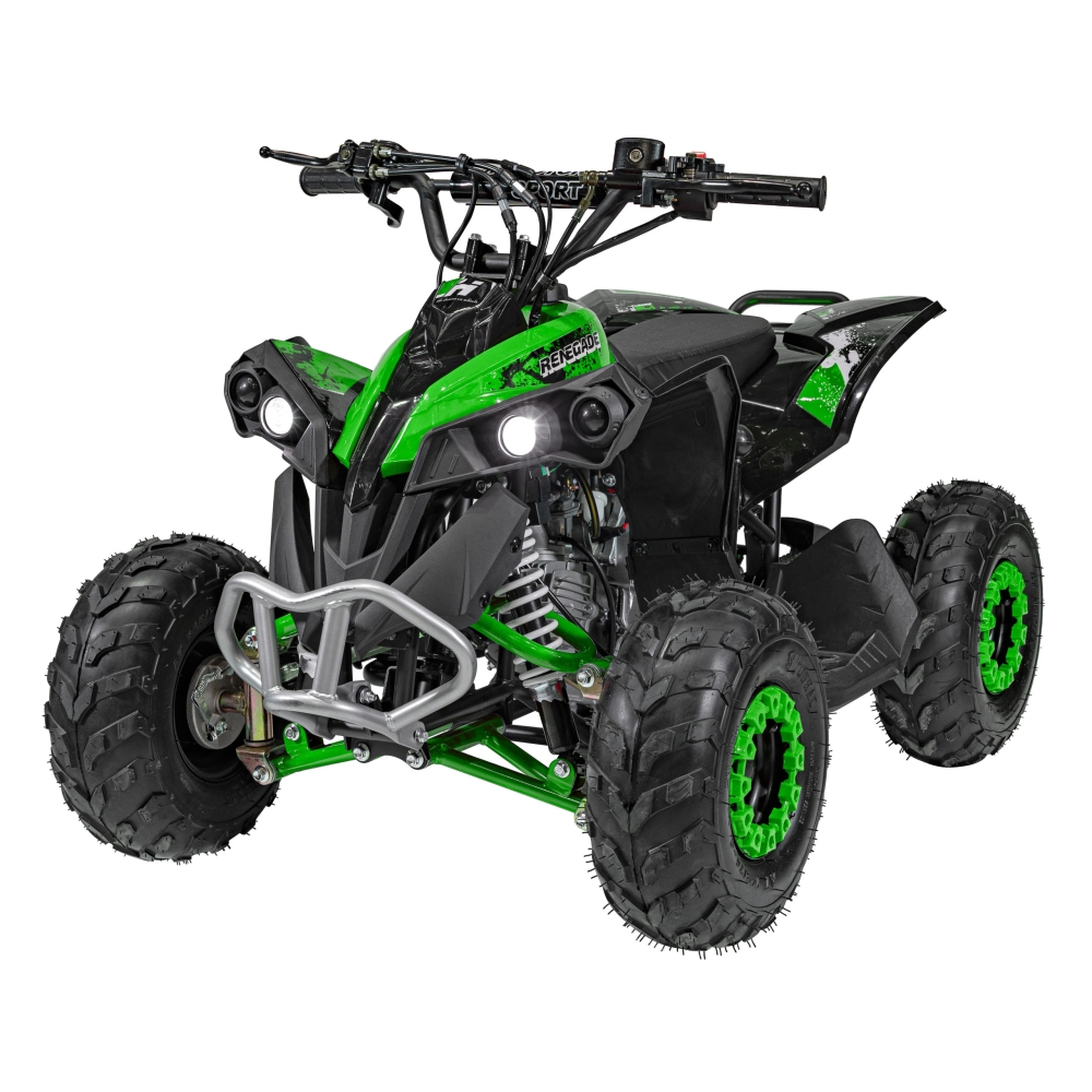 RENEGADE HIPERFECT 110CC žalias motorizuotas keturratis-Elektromobiliai vaikams, Keturračiai ir bagiai-e-vaikas