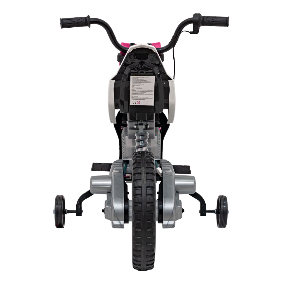 Elektrinis motociklas PANTONE 361C, Pink-Elektromobiliai vaikams, Motociklai-e-vaikas