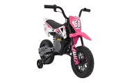 Elektrinis motociklas PANTONE 361C, Pink-Elektromobiliai vaikams, Motociklai-e-vaikas