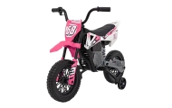 Elektrinis motociklas PANTONE 361C, Pink-Elektromobiliai vaikams, Motociklai-e-vaikas
