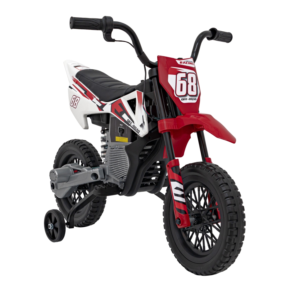 Elektrinis motociklas PANTONE 361C, Red-Elektromobiliai vaikams, Motociklai-e-vaikas