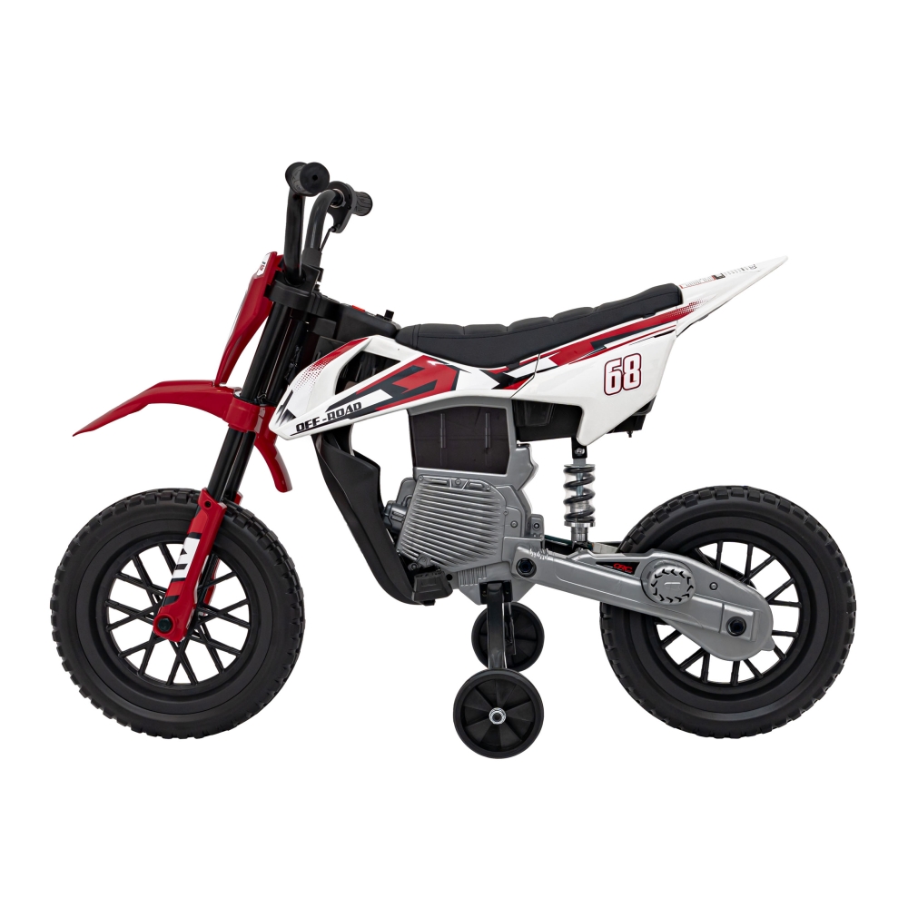 Elektrinis motociklas PANTONE 361C, Red-Elektromobiliai vaikams, Motociklai-e-vaikas