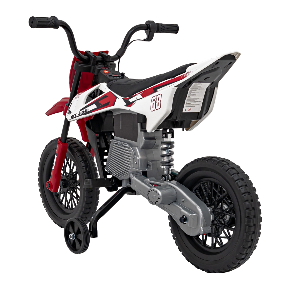 Elektrinis motociklas PANTONE 361C, Red-Elektromobiliai vaikams, Motociklai-e-vaikas