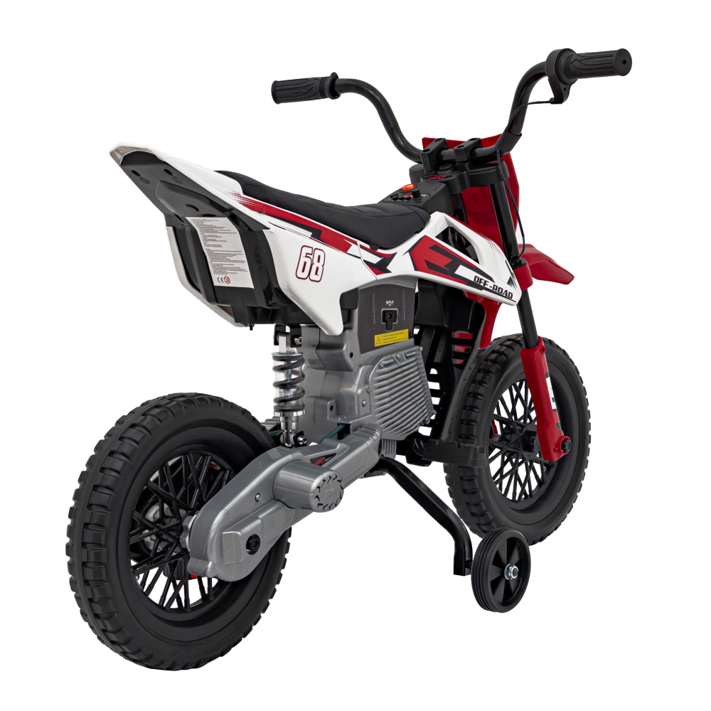 Elektrinis motociklas PANTONE 361C, Red-Elektromobiliai vaikams, Motociklai-e-vaikas
