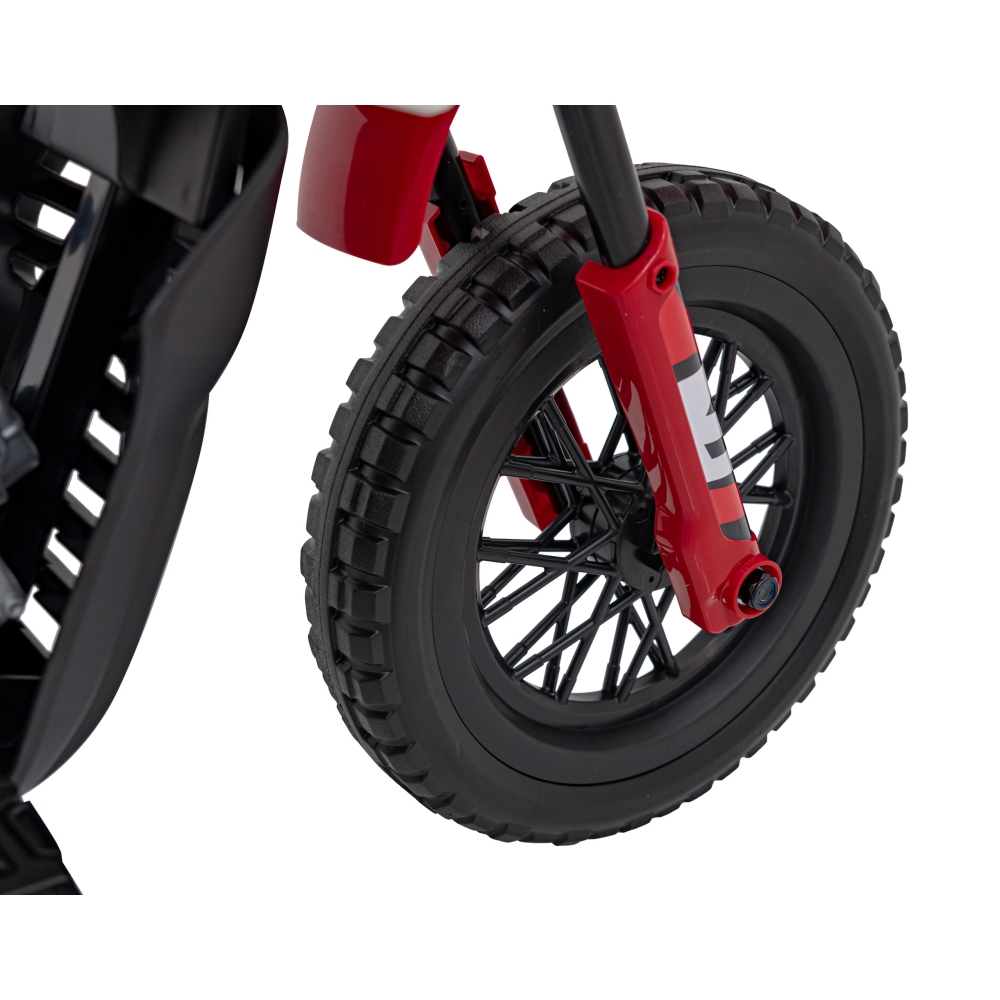 Elektrinis motociklas PANTONE 361C, Red-Elektromobiliai vaikams, Motociklai-e-vaikas