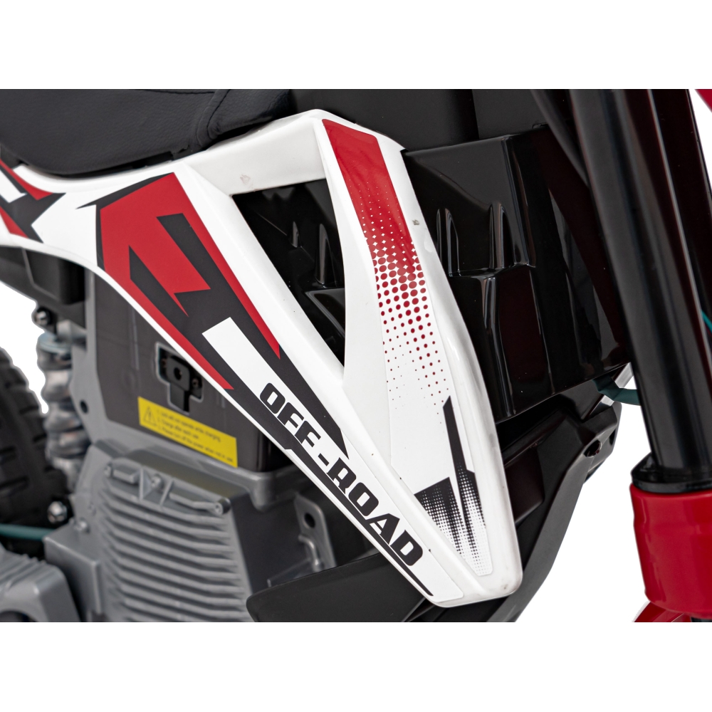 Elektrinis motociklas PANTONE 361C, Red-Elektromobiliai vaikams, Motociklai-e-vaikas