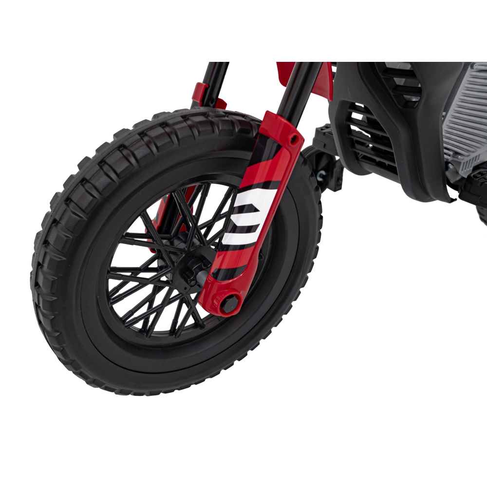 Elektrinis motociklas PANTONE 361C, Red-Elektromobiliai vaikams, Motociklai-e-vaikas