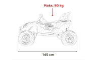Pojazd UTV X3 Off-Road Czarny
