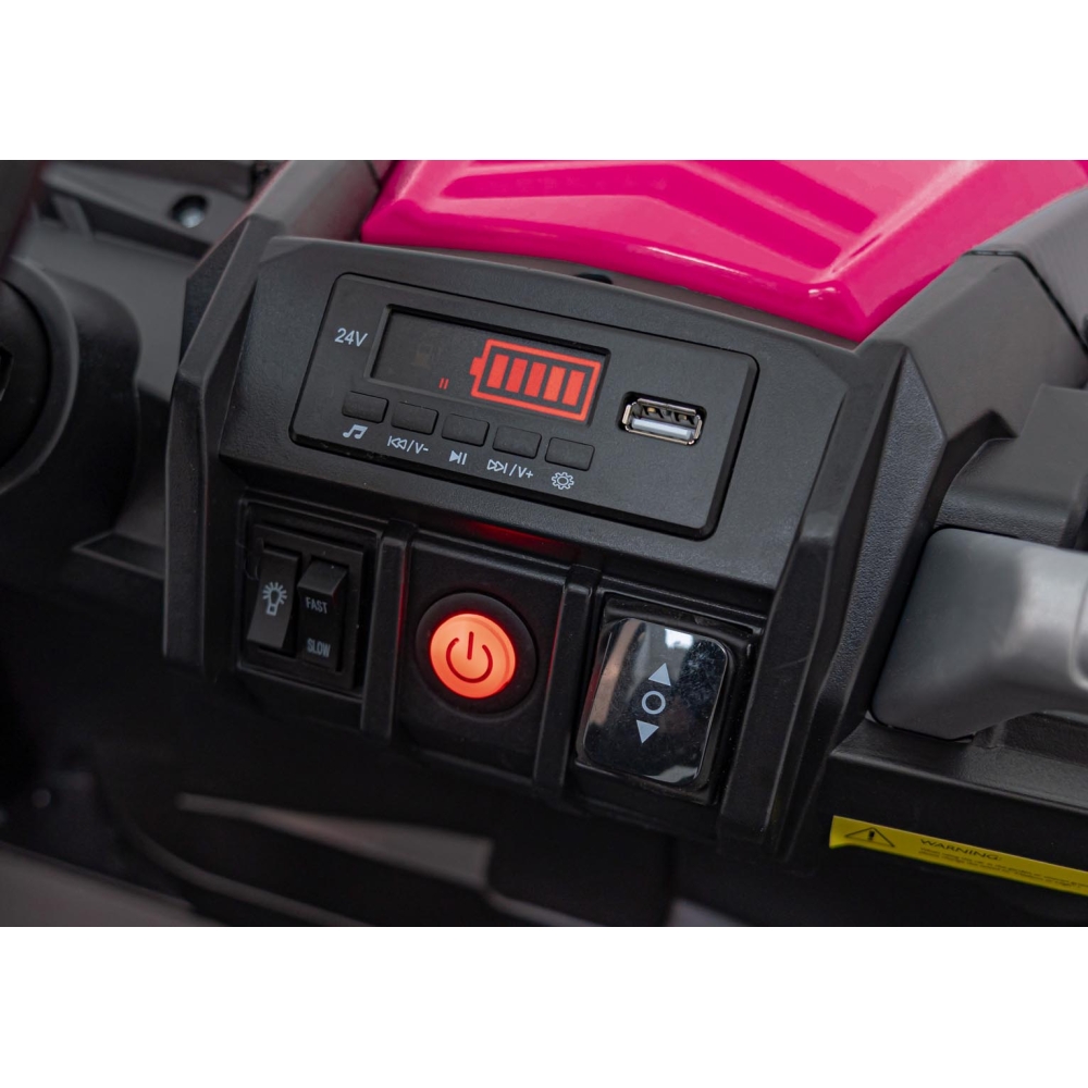Pojazd UTV X3 Off-Road Różowy