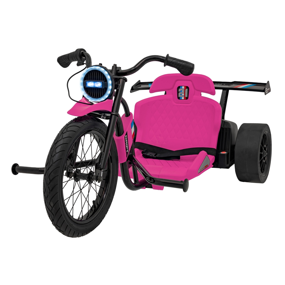 Elektrinis motociklas Drift Bike 21, Pink-Elektromobiliai vaikams, Motociklai-e-vaikas