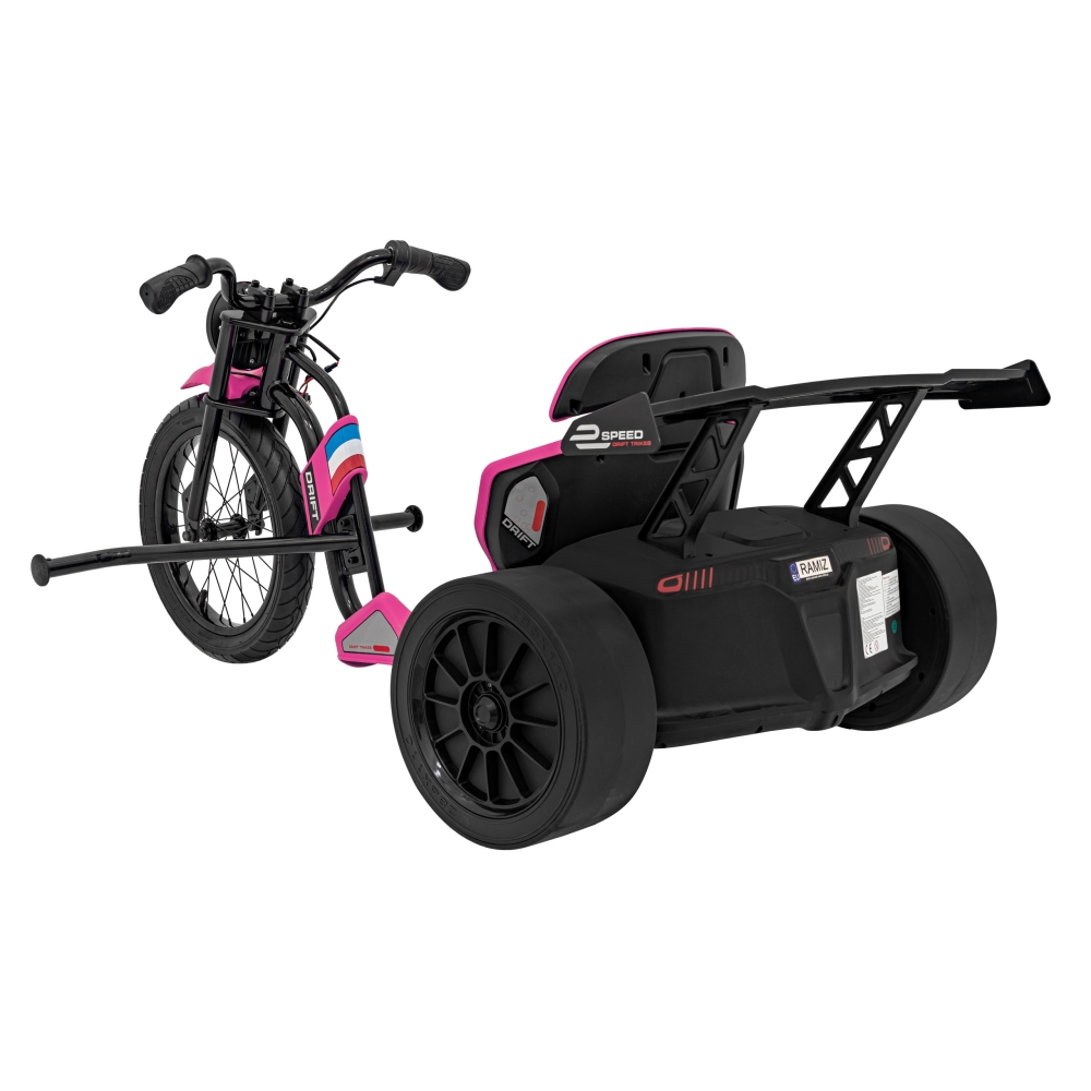 Elektrinis motociklas Drift Bike 21, Pink-Elektromobiliai vaikams, Motociklai-e-vaikas