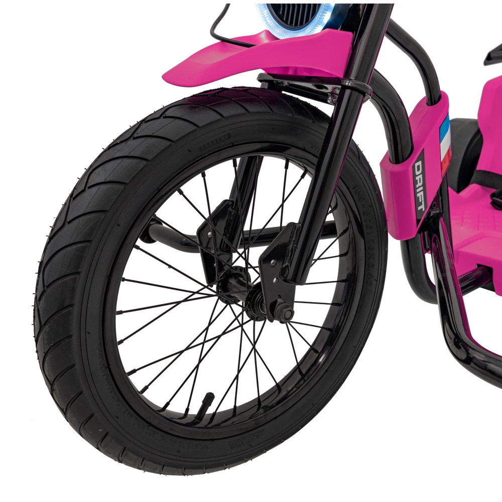 Elektrinis motociklas Drift Bike 21, Pink-Elektromobiliai vaikams, Motociklai-e-vaikas