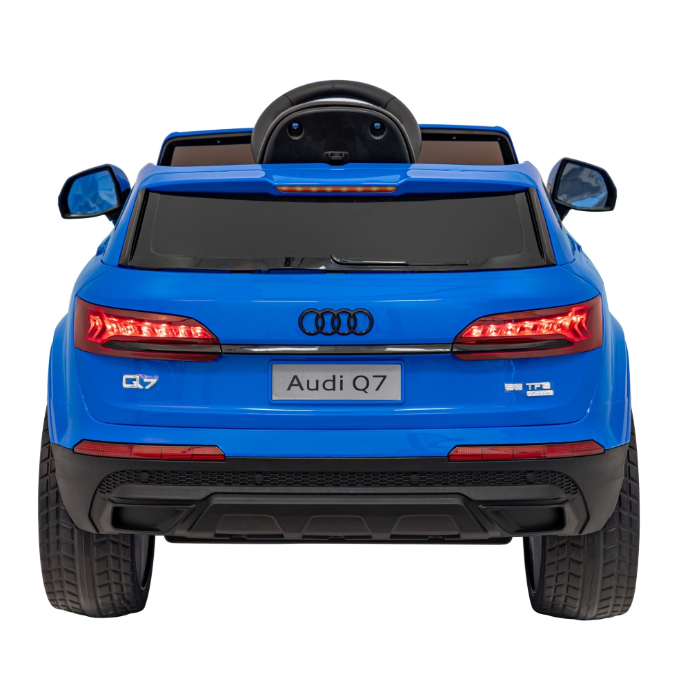 Elektromobilis Audi Q7 NEW LIFT, Blue-Elektromobiliai vaikams, Visureigiai-e-vaikas