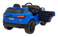 Elektromobilis Audi Q7 NEW LIFT, Blue-Elektromobiliai vaikams, Visureigiai-e-vaikas