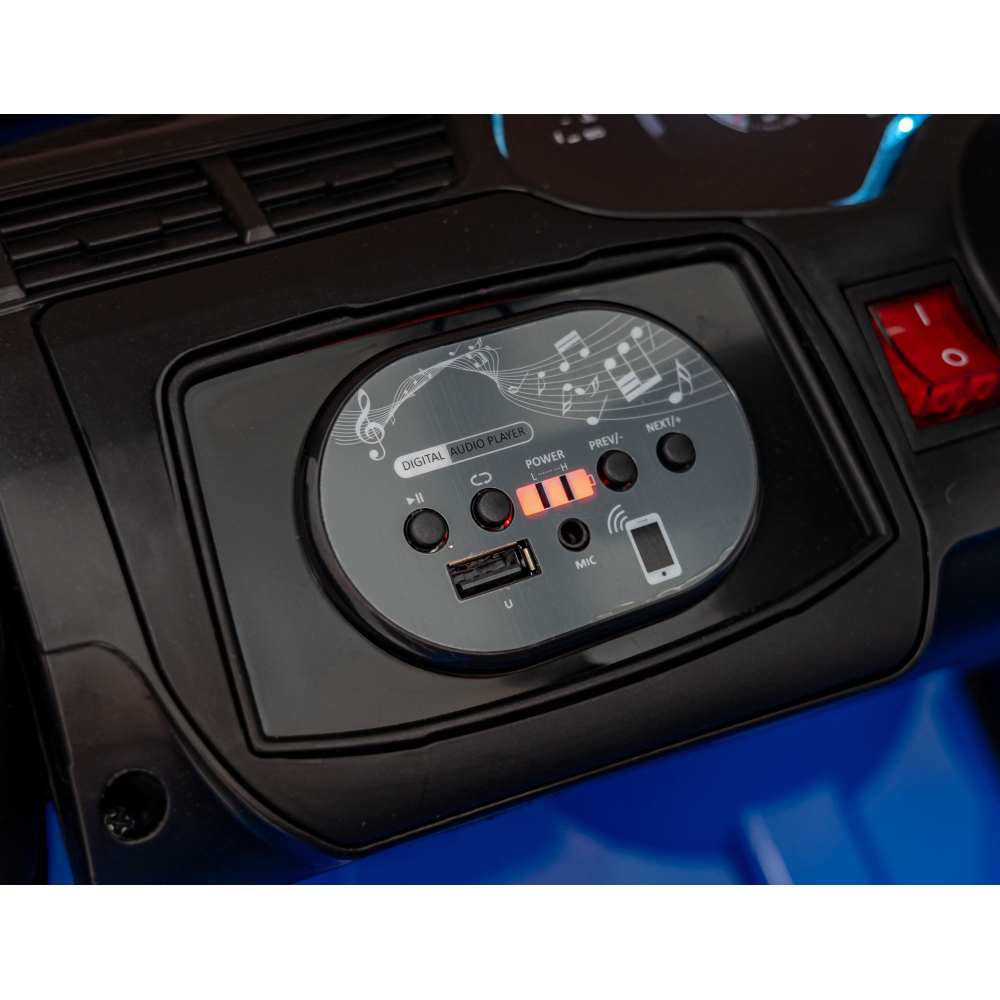 Elektromobilis Audi Q7 NEW LIFT, Blue-Elektromobiliai vaikams, Visureigiai-e-vaikas