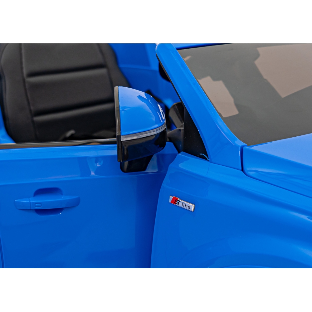 Elektromobilis Audi Q7 NEW LIFT, Blue-Elektromobiliai vaikams, Visureigiai-e-vaikas