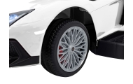 Jeździk, Pchaczyk Lamborghini Aventador SV Biały