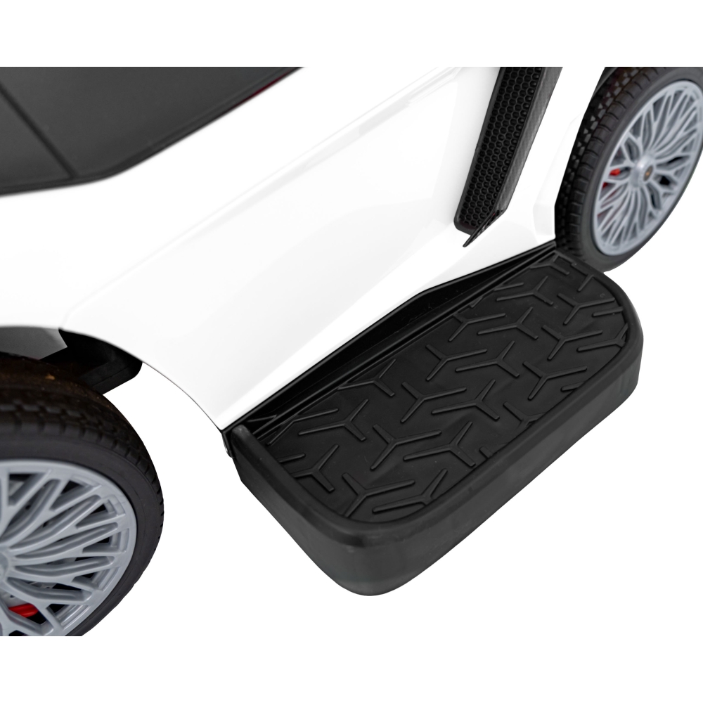 Lamborghini Aventador SV Push Ride, baltos spalvos-Judėjimui, Paspiriamosios mašinėlės ir jų priedai, Paspiriamos mašinėlės-e-va