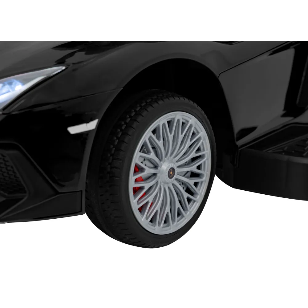 Vairuotojas, stūmėjas Lamborghini Aventador SV Black-Judėjimui, Paspiriamosios mašinėlės ir jų priedai, Paspiriamos mašinėlės-e-