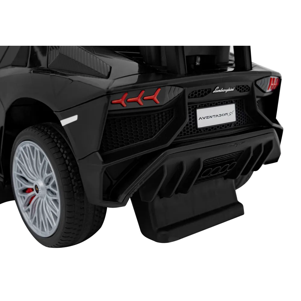 Vairuotojas, stūmėjas Lamborghini Aventador SV Black-Judėjimui, Paspiriamosios mašinėlės ir jų priedai, Paspiriamos mašinėlės-e-
