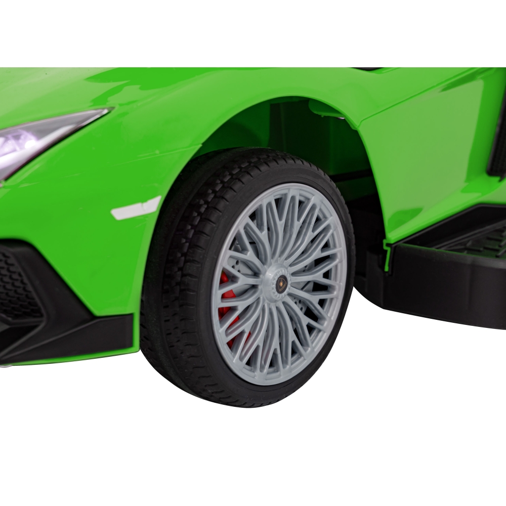 Lamborghini Aventador SV Green Push Ride, stūmiklis-Judėjimui, Paspiriamosios mašinėlės ir jų priedai, Paspiriamos mašinėlės-e-v