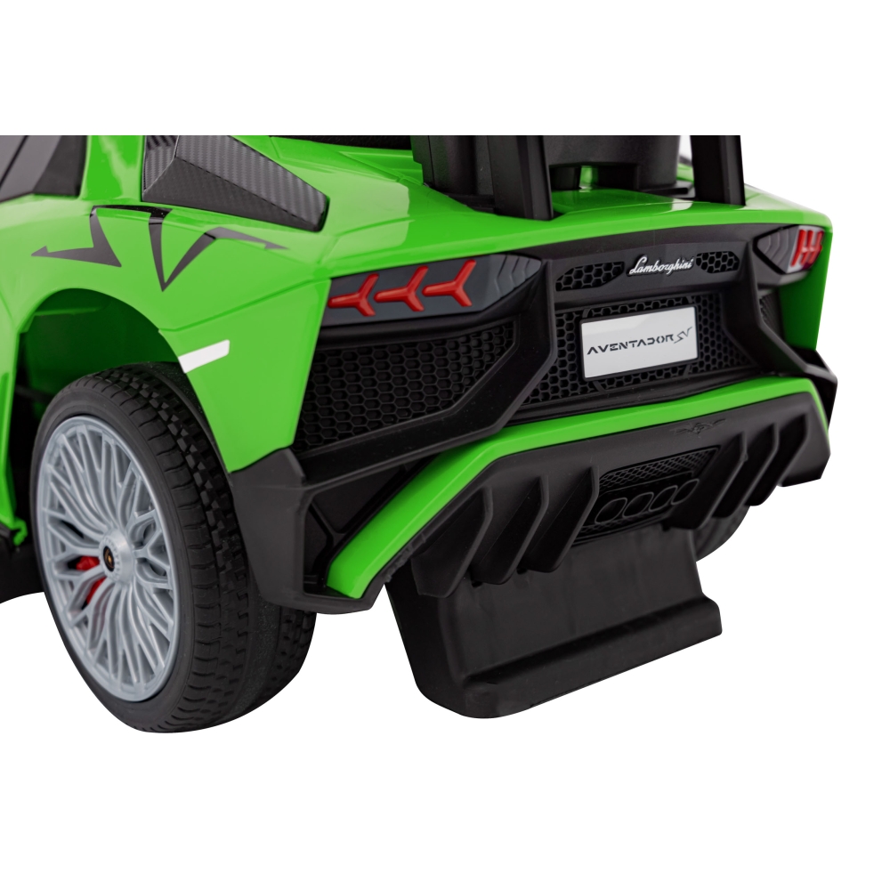 Lamborghini Aventador SV Green Push Ride, stūmiklis-Judėjimui, Paspiriamosios mašinėlės ir jų priedai, Paspiriamos mašinėlės-e-v