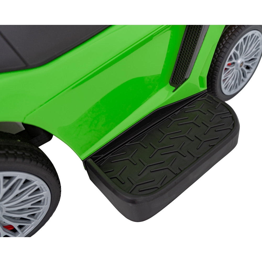Lamborghini Aventador SV Green Push Ride, stūmiklis-Judėjimui, Paspiriamosios mašinėlės ir jų priedai, Paspiriamos mašinėlės-e-v