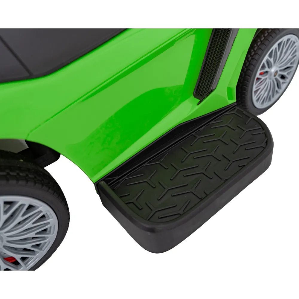 Lamborghini Aventador SV Green Push Ride, stūmiklis-Judėjimui, Paspiriamosios mašinėlės ir jų priedai, Paspiriamos mašinėlės-e-v