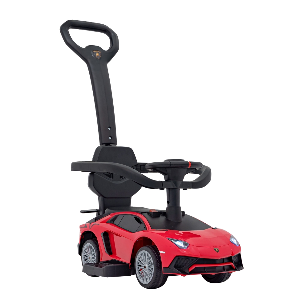 Lamborghini Aventador SV Push Ride, raudonos spalvos-Judėjimui, Paspiriamosios mašinėlės ir jų priedai, Paspiriamos mašinėlės-e-