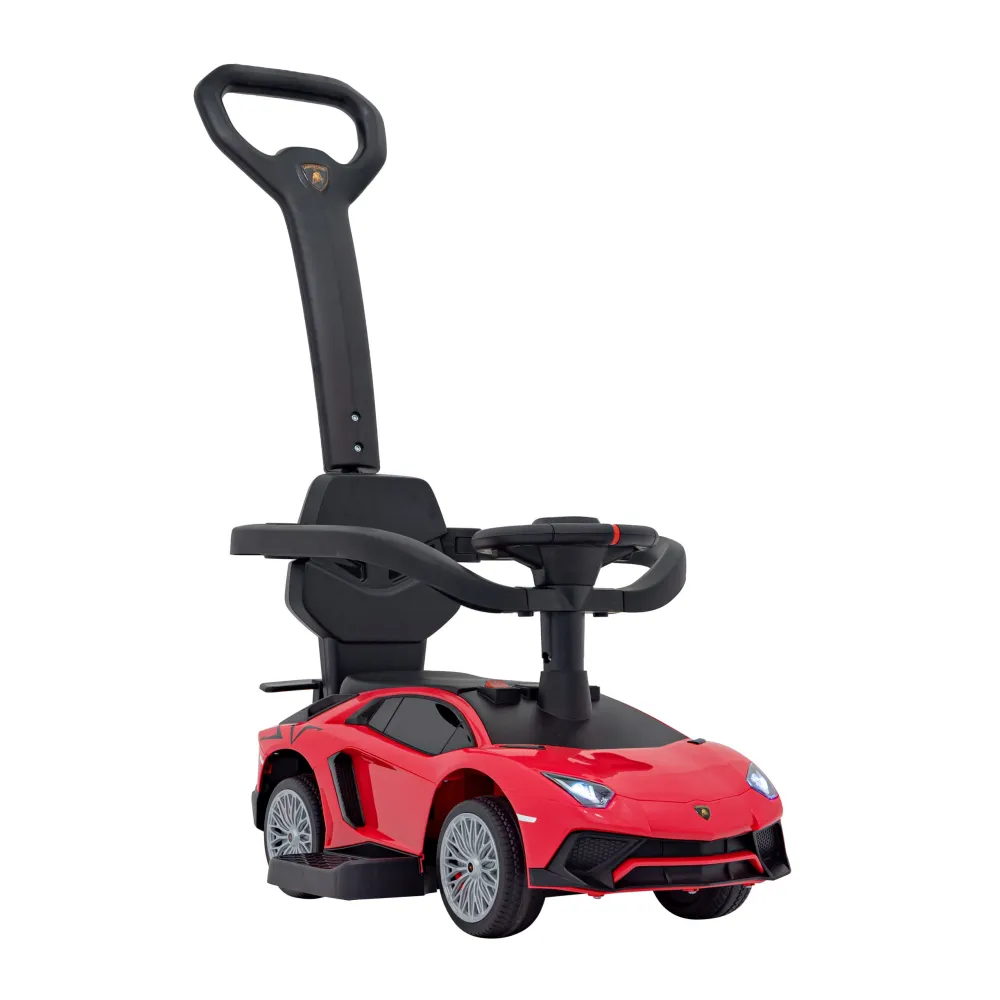 Lamborghini Aventador SV Push Ride, raudonos spalvos-Judėjimui, Paspiriamosios mašinėlės ir jų priedai, Paspiriamos mašinėlės-e-