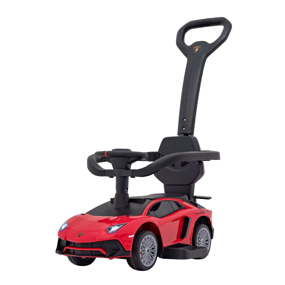 Lamborghini Aventador SV Push Ride, raudonos spalvos-Judėjimui, Paspiriamosios mašinėlės ir jų priedai, Paspiriamos mašinėlės-e-