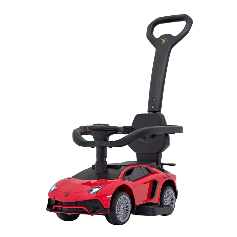 Lamborghini Aventador SV Push Ride, raudonos spalvos-Judėjimui, Paspiriamosios mašinėlės ir jų priedai, Paspiriamos mašinėlės-e-