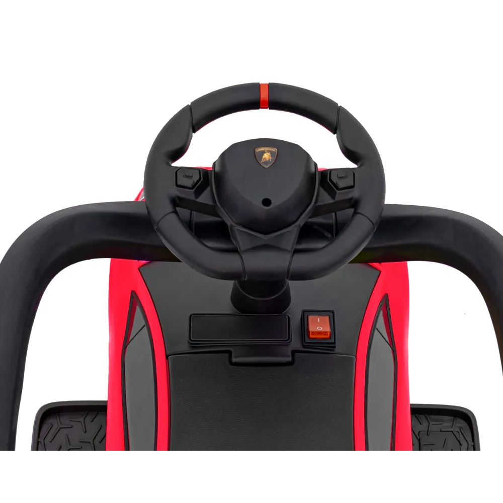 Lamborghini Aventador SV Push Ride, raudonos spalvos-Judėjimui, Paspiriamosios mašinėlės ir jų priedai, Paspiriamos mašinėlės-e-