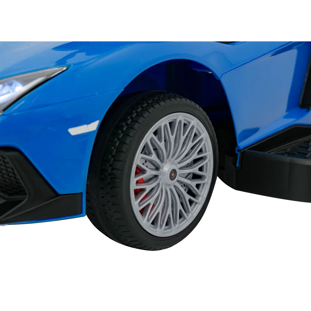 Lamborghini Aventador SV vaikiškas vežimėlis, mėlynas-Judėjimui, Paspiriamosios mašinėlės ir jų priedai, Paspiriamos mašinėlės-e