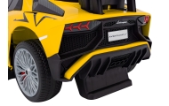 Jeździk, Pchaczyk Lamborghini Aventador SV Żółty