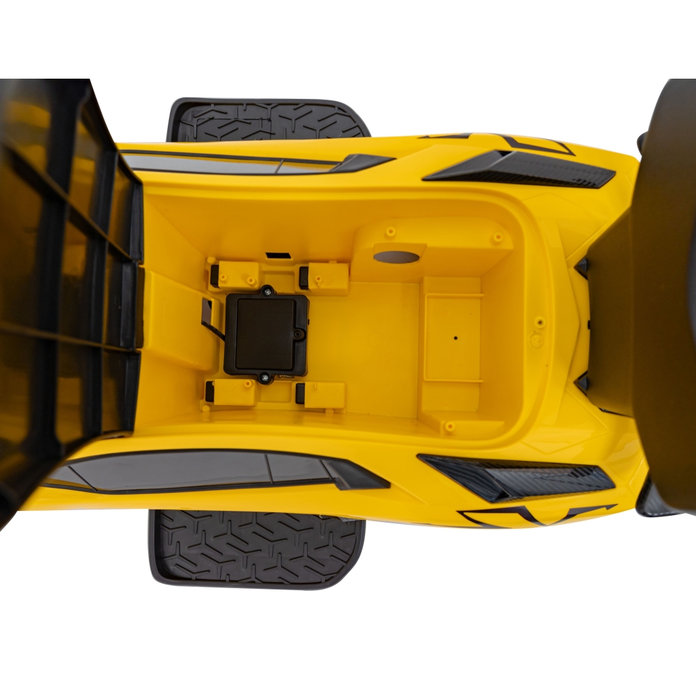 Lamborghini Aventador SV vaikiškas vežimėlis Geltonas-Judėjimui, Paspiriamosios mašinėlės ir jų priedai, Paspiriamos mašinėlės-e