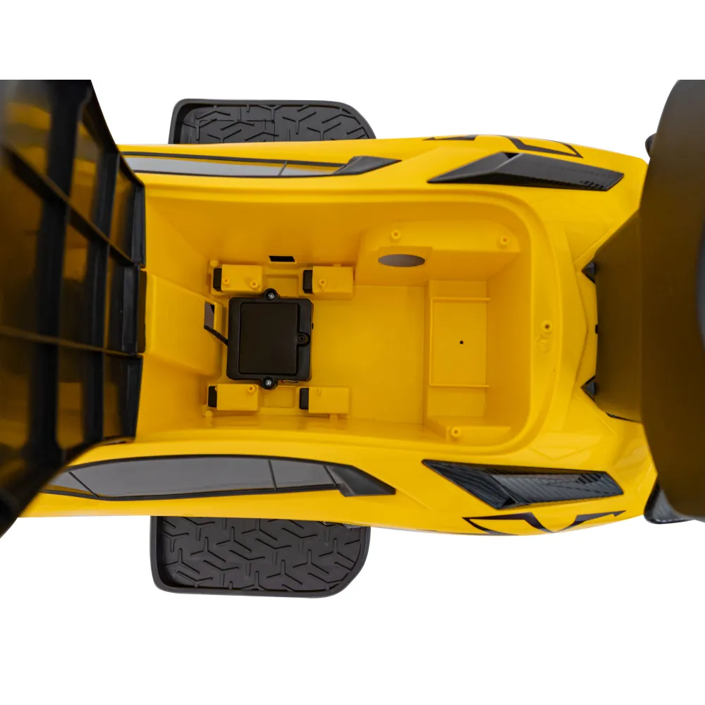 Lamborghini Aventador SV vaikiškas vežimėlis Geltonas-Judėjimui, Paspiriamosios mašinėlės ir jų priedai, Paspiriamos mašinėlės-e