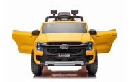 Elektromobilis Ford Ranger LIFT, Yellow-Elektromobiliai vaikams, Visureigiai-e-vaikas