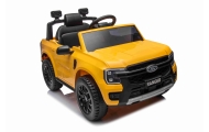 Elektromobilis Ford Ranger LIFT, Yellow-Elektromobiliai vaikams, Visureigiai-e-vaikas