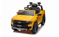 Elektromobilis Ford Ranger LIFT, Yellow-Elektromobiliai vaikams, Visureigiai-e-vaikas