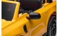 Elektromobilis Ford Ranger LIFT, Yellow-Elektromobiliai vaikams, Visureigiai-e-vaikas