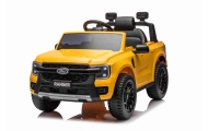 Elektromobilis Ford Ranger LIFT, Yellow-Elektromobiliai vaikams, Visureigiai-e-vaikas