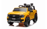 Elektromobilis Ford Ranger LIFT, Yellow-Elektromobiliai vaikams, Visureigiai-e-vaikas