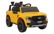Elektromobilis Ford Ranger LIFT, Yellow-Elektromobiliai vaikams, Visureigiai-e-vaikas