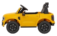 Elektromobilis Ford Ranger LIFT, Yellow-Elektromobiliai vaikams, Visureigiai-e-vaikas
