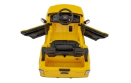 Elektromobilis Ford Ranger LIFT, Yellow-Elektromobiliai vaikams, Visureigiai-e-vaikas