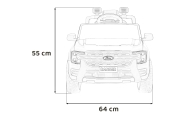 Pojazd Ford Ranger LIFT Czerwony