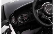 Audi R8 Policja na akumulator dla dzieci + Pilot + EVA + Wolny Start + MP3 LED