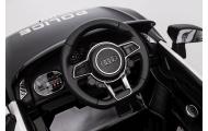 Audi R8 Policja na akumulator dla dzieci + Pilot + EVA + Wolny Start + MP3 LED