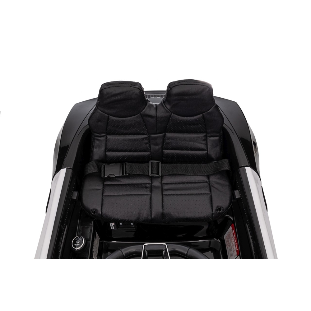 Elektromobilis Audi R8 Policja, Black-Elektromobiliai vaikams, Mašinos-e-vaikas